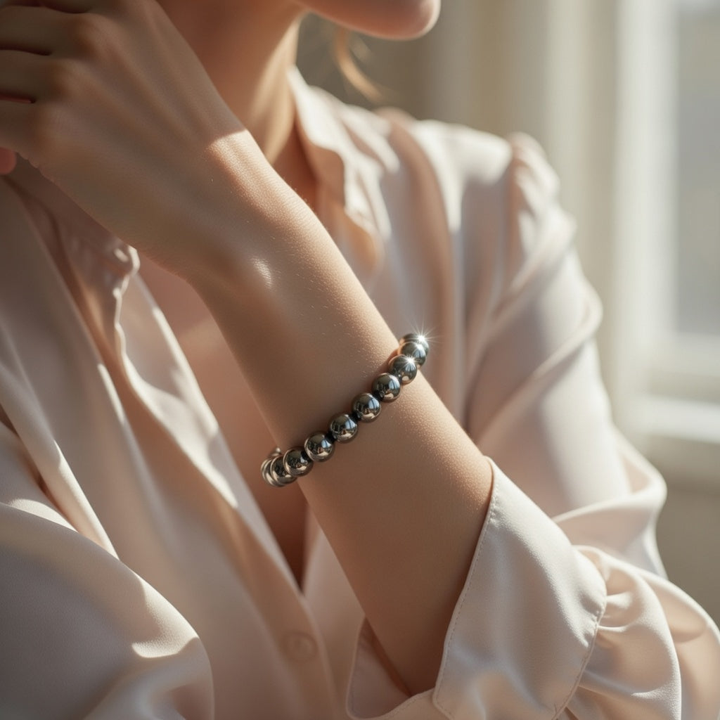 Pyrite Bracelet | Wealth, Confidence & Protection Secondary image