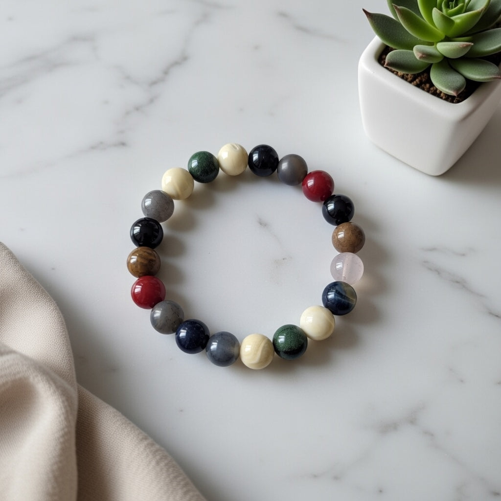 Multi Gemstone Bracelet | Balance & Everyday Energy Main image