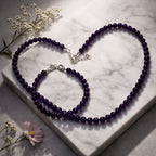 Amethyst Jewelry Set | Calm & Elegant Matching Set