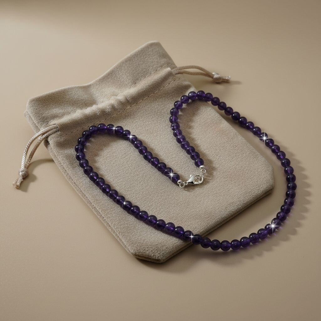 Amethyst Necklace | Calm, Clarity & Elegant Style