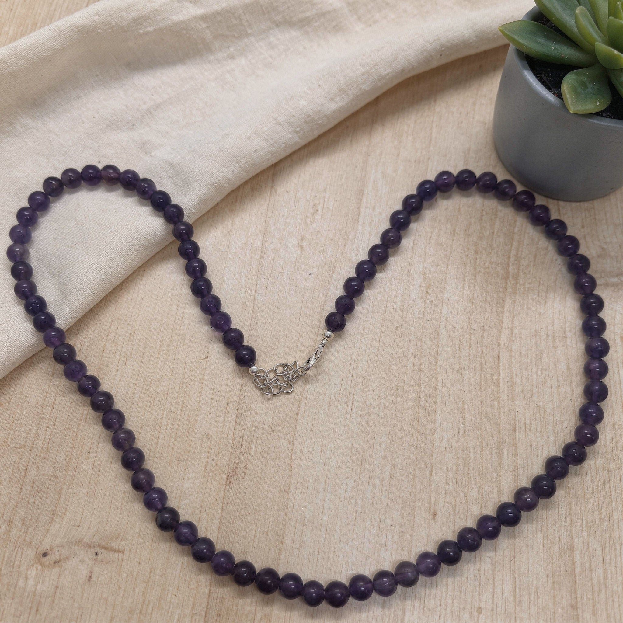 Amethyst Necklace | Calm, Clarity & Elegant Style Main image