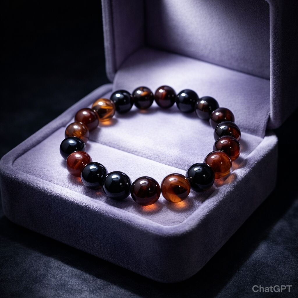 Silk Agate Bracelet | Calm Flow & Natural Elegance
