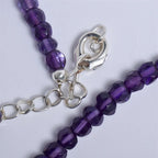 Amethyst Faceted Necklace | Elegant Sparkle & Calm