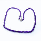 Amethyst Faceted Necklace | Elegant Sparkle & Calm
