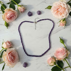 Amethyst Faceted Necklace | Elegant Sparkle & Calm