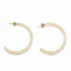 Ethiopian Opal Earrings | Soft Glow & Elegant Shine