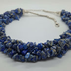 Lapis Lazuli Necklace | Royal Blue Elegant Style