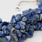 Lapis Lazuli Necklace | Royal Blue Elegant Style