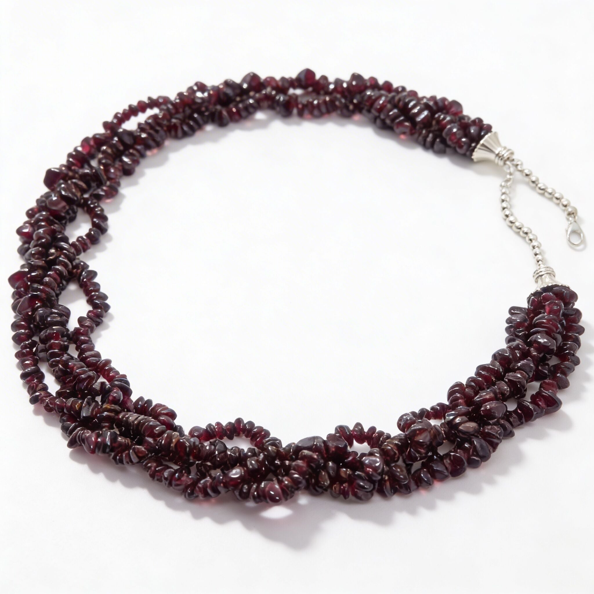 Red Garnet Necklace | Passion & Timeless Elegance