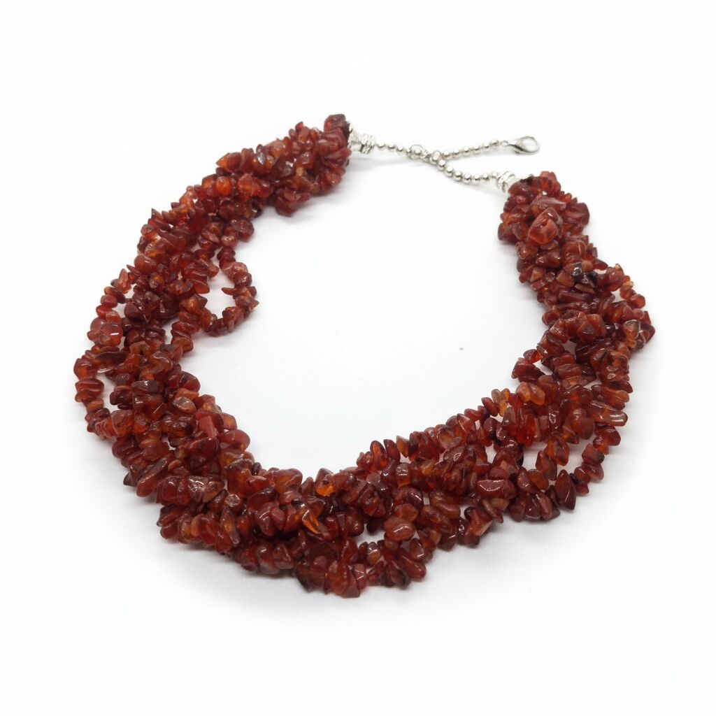 Carnelian Necklace | Confidence & Bold Energy