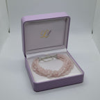 Rose Quartz Necklace | Soft Love & Elegant Style