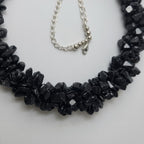 Black Spinel Necklace | Bold Minimal Luxury Style