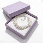 White Opal Necklace | Soft Glow & Elegant Style