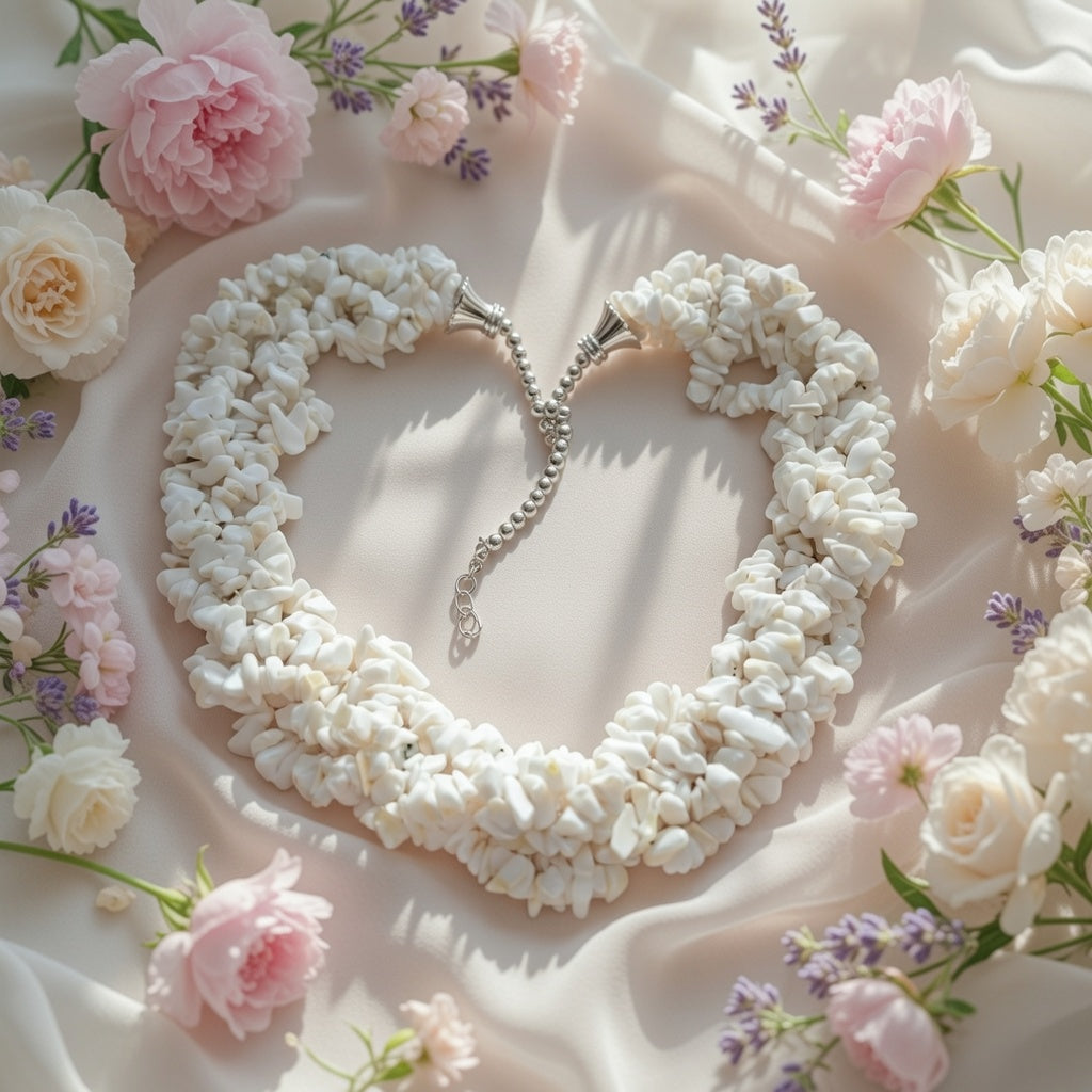 White Opal Necklace | Soft Glow & Elegant Style