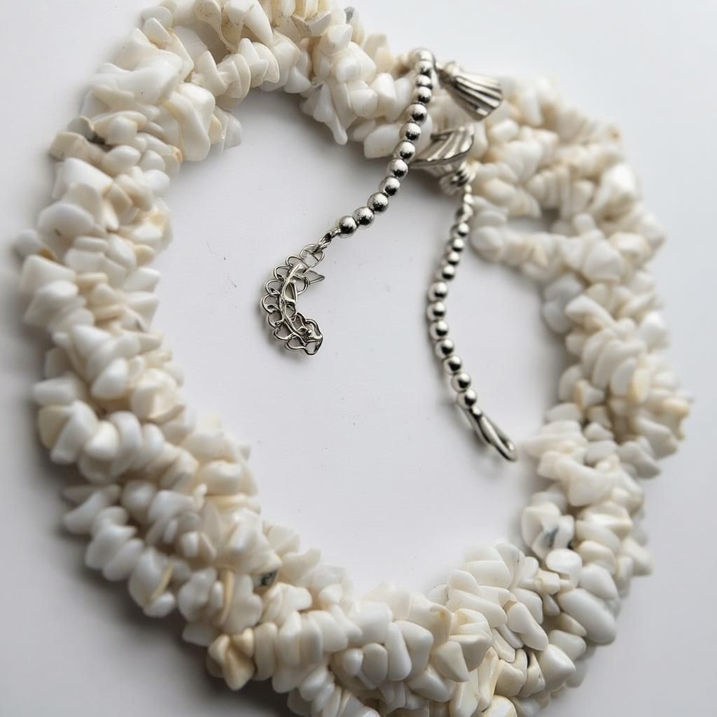White Opal Necklace | Soft Glow & Elegant Style