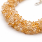 Citrine Tiny Nuggets Necklace