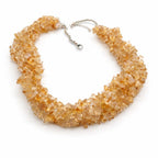 Citrine Nuggets Necklace | Positivity & Confidence