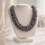 Iolite Nuggets Necklace | Clarity & Calm Elegance