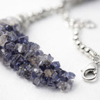 Iolite Nuggets Necklace | Clarity & Calm Elegance