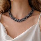 Iolite Nuggets Necklace | Clarity & Calm Elegance