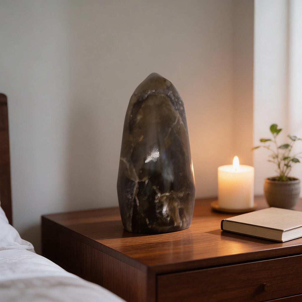 Labradorite Point Crystal | Focus & Transformation