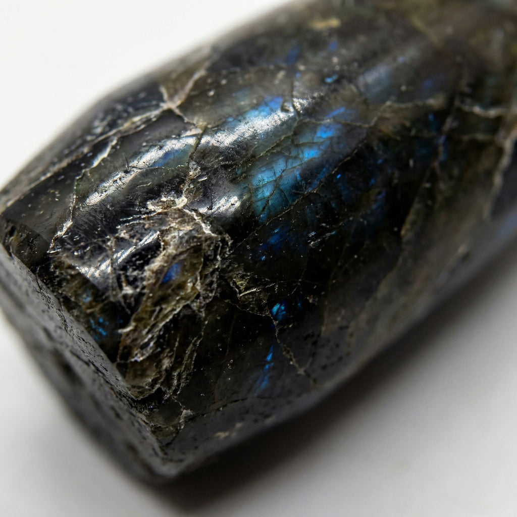 Labradorite Point Crystal | Focus & Transformation